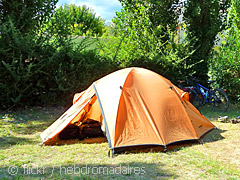 tente camp itinérant